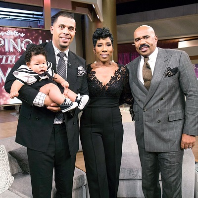 Karli with her baby, husband Benjamin and father Steve Harley. Know about Karli's personal life, married, husband, children